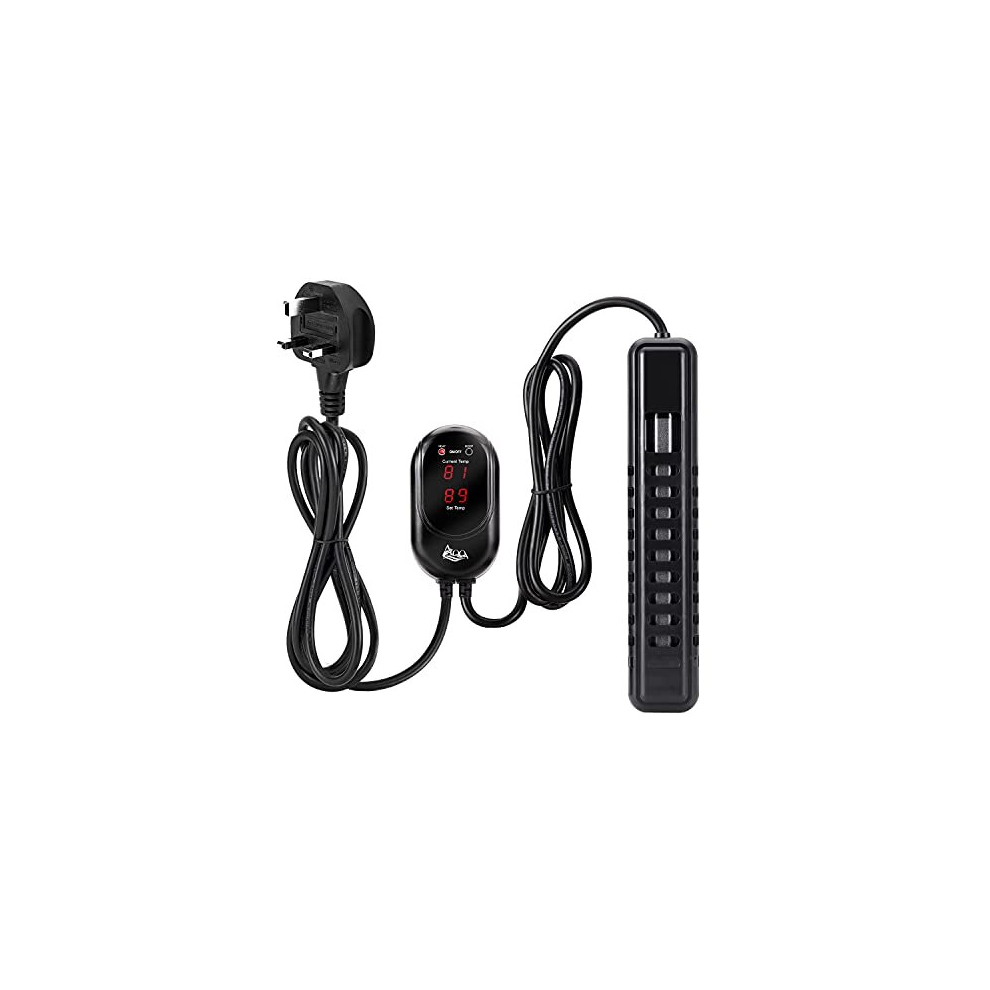 AQQA 500W Aquarium Heater,Submersible Fish Tank Heater with External Digital Temperature Controller,Fast Heating Heater for Aquarium Fish Tank for