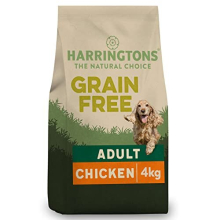 Harringtons Dog Grain Free Chicken 4kg (Pack of 3)