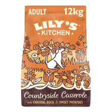 Lily's Kitchen Complete Dry Food for Adult Dogs, with Chicken and Duck, 12 kg
