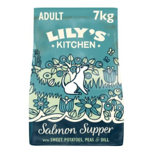 Lily's Kitchen Salmon Supper - Grain Free Adult Dry Dog Food (7 kg) (package may vary)