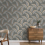 Fine Decor Fine Decor Cascade Leaf Grey Gold Wallpaper FD42839 1
