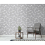 Fine Decor Larson Leaf Wallpaper Fine Décor Grey Silver Textured Vinyl Metallic 1