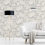 Crown Crown Marble Silver Wallpaper M1584 1