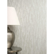 Crown Bergamo Leather Texture Silver Light Grey Wallpaper