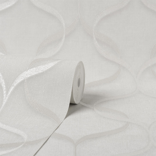 Fine Decor Fine Decor Milano 9 Wave Ivory Wallpaper M95620 2