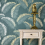 Fine Decor Fine Decor Cascade Leaf Emerald Gold Wallpaper FD42840 2