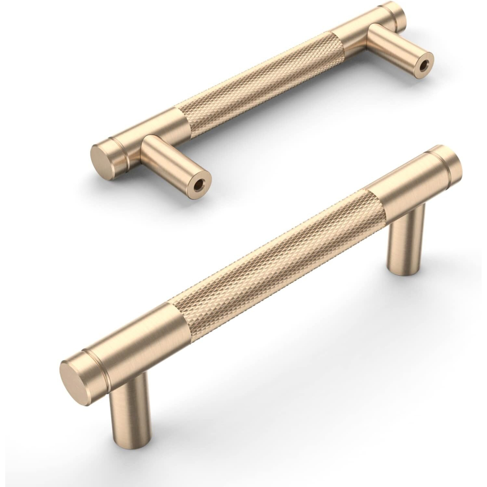 10 Pieces Gold Kitchen Cabinet Handle 96Mm Furniture Handles With Screws, For Desks, Drawers, Cupboards, Cupboard Uk0040 7770197805988
