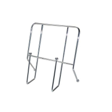 Chrome Recipe Book Cookbook Holder Tablet Stand Kitchen Rack Silver Metal Rest