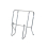Chrome Recipe Book Cookbook Holder Tablet Stand Kitchen Rack Silver Metal Rest 1