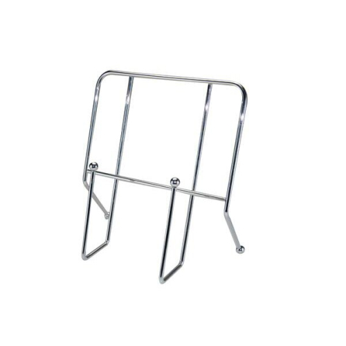 Chrome Recipe Book Cookbook Holder Tablet Stand Kitchen Rack Silver Metal Rest