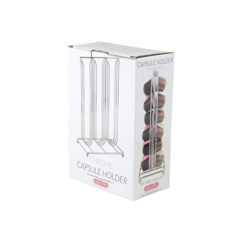 Chrome 36 Capsules Coffee Capsule Holder Rack Stand 1