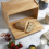 Kitchen Rubberwood Wooden Drop Front Loaf Bread Biscuit Bin Storage Container 4