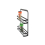 Apollo Flat Iron 2 Tier Spice Rack 2