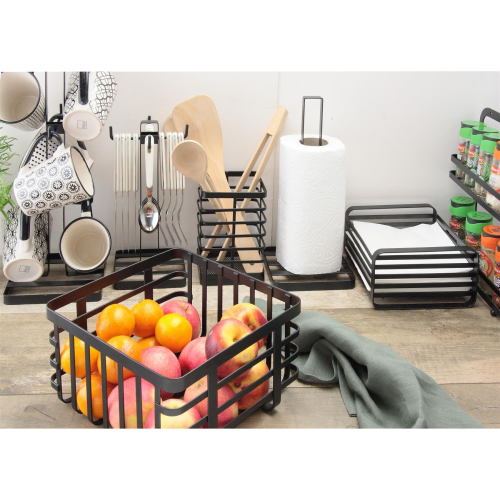 Apollo Flat Iron 2 Tier Spice Rack 2