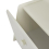 Cream Wooden Bread Bin Box Front Drop Door 4