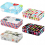 5pcs Candy Tin Rectangular Storage Boxes Christmas Gift Tin Xmas Tinplate Storage Boxes Tin Boxes with Hinged Lids 4