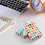 5pcs Candy Tin Rectangular Storage Boxes Christmas Gift Tin Xmas Tinplate Storage Boxes Tin Boxes with Hinged Lids 6