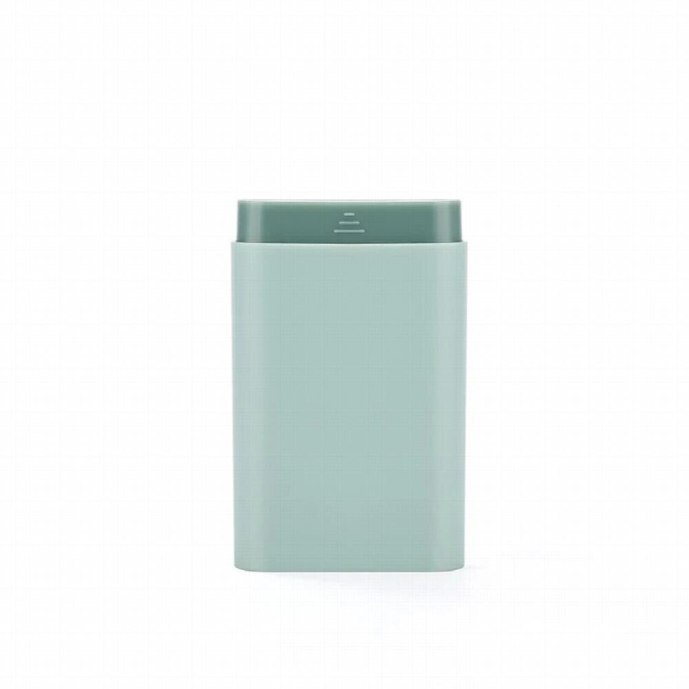 Green 045 Pull Out Portable Sealed Moisture Proof Kit Removable Six Compartment Medicine Box Pill Container