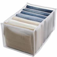 Dormitory Wardrobe Storage Box Storage Clothes Pants Household Separation Shirt Storage Box Foldable Drawer Storage Box