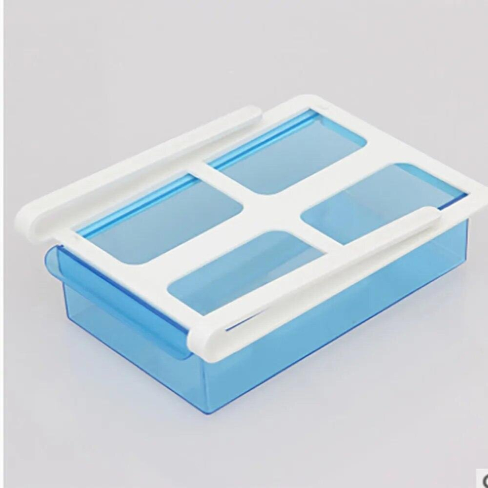 Slide Fridge Freezer Organizer Refrigerator Storage Rack Shelf Drawer Food Container Freezer Storage containers Kitchen Boxes-image-OPC-PCS5X6K-NEW