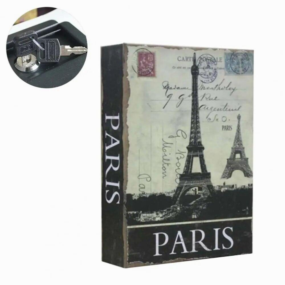 Coin-Bank Safe Password Box Portable Money-Saving Durable Home Book Safe Key Lock Type Password Safe 885666891205