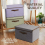 Multi-function Foldable Storage Box Multipurpose Collapsible Storage Organizer With Lid Portable Storage Bag Clothing and groce 2
