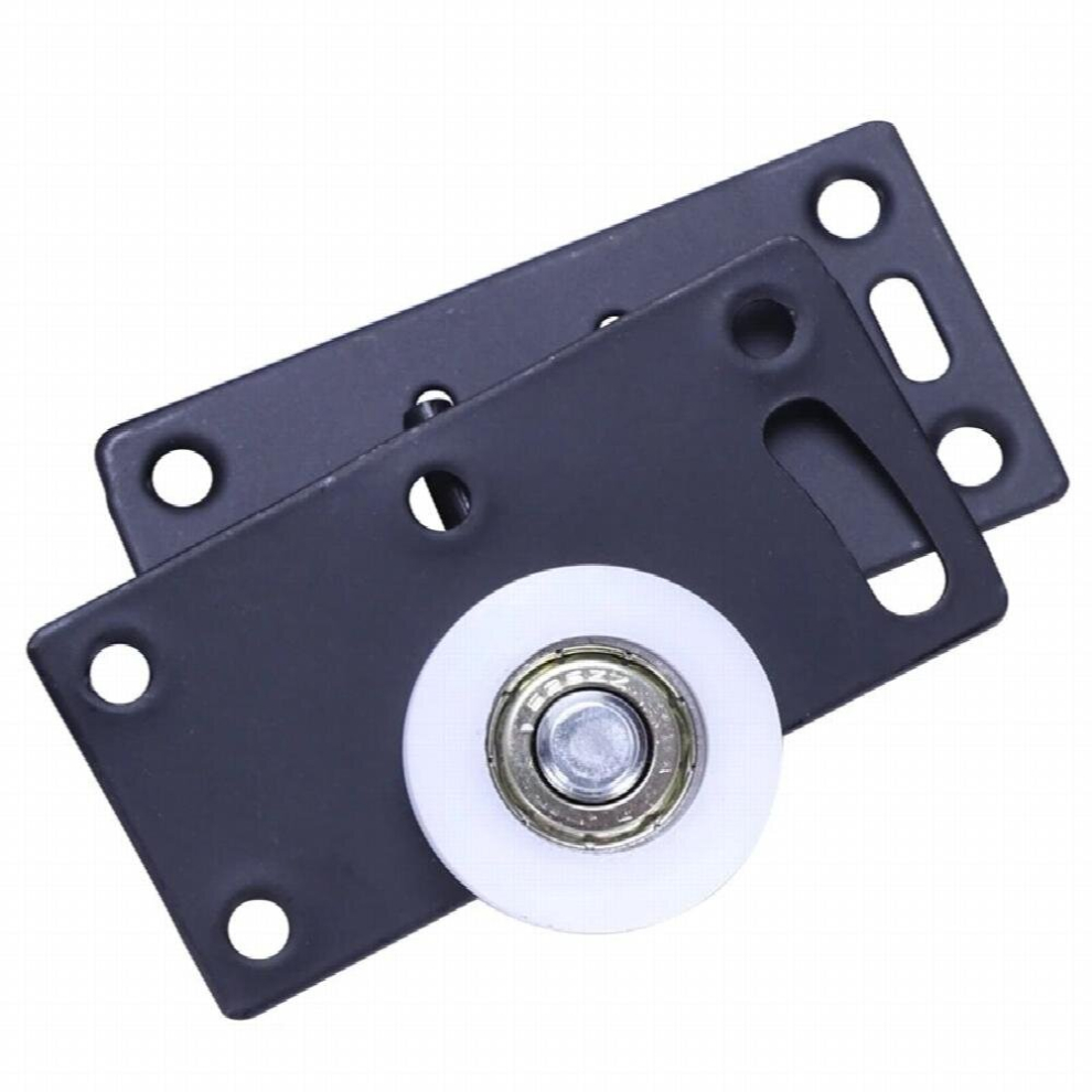 4Sets Sliding Door Wheels Rollers Pulleys Runners For Cupboard Wardrobe Cabinet Smoothly & Mute Nylon Wheels 885666897474