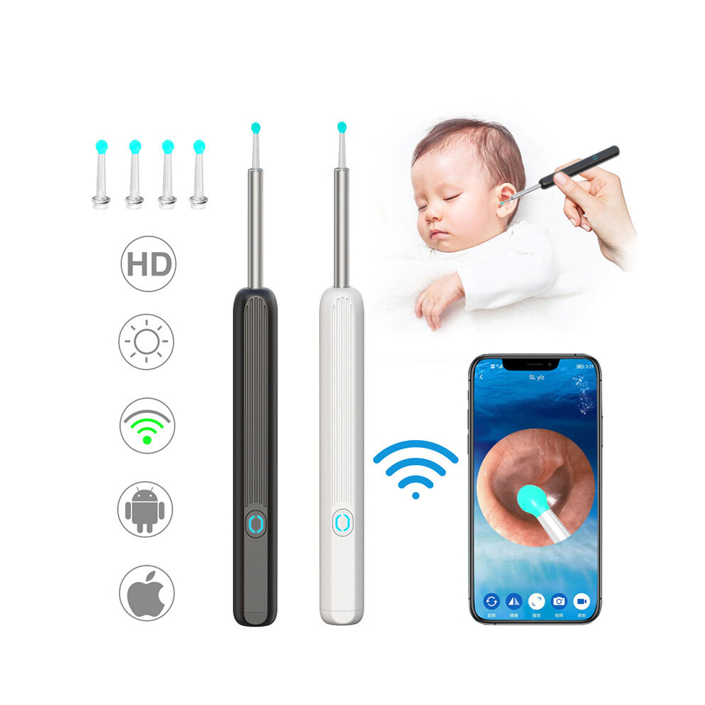 Misscc (White) 1296P Visual Earwax Removal Tool
