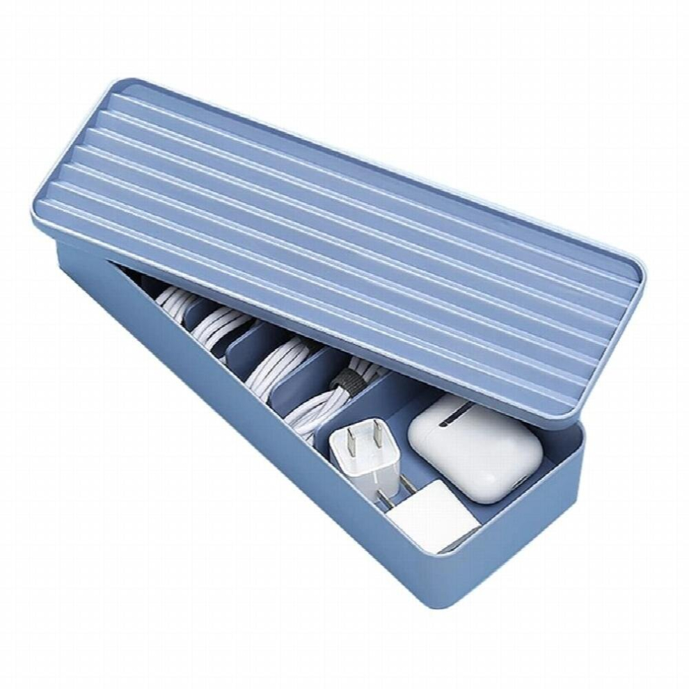 Data Cable Storage Box Dust-Proof Power Cord Storage Cable Management Desktop Charging Cable Collector 885666902000
