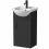Alpine Black Toilet & Basin Vanity Unit Combination 950mm 4