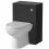 Alpine Black Toilet & Basin Vanity Unit Combination 950mm 6