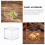 Box Candy Gift Acrylic Clear Containers Jewelry Squaredisplay Boxes Cube Storage Tiny Wrapping Packingdecorative Lidslid Mini 2