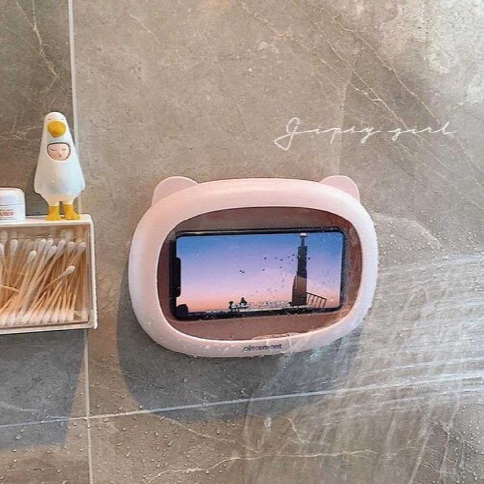 Korea Bathroom Phone Box Waterproof Phone Box Bath Chasing Drama Box Bracket Mobile Phone Stand Listening To Songs Multicoloured 885666903540