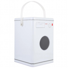 1 Pc Storage Wood Trunk Laundry Powder Bin Retro Keepsake Box Vintage Treasure Iron Storage Trunks Iron Storage Chests