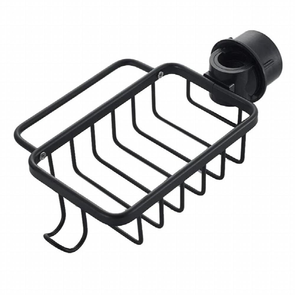 Kitchen Storage Rack Faucet Rack Aluminum Household Sink Sponge Drain Hanging Basket Sink Storage 885666907272