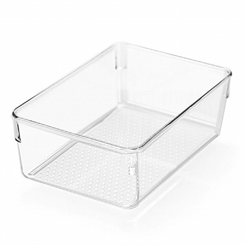 Kitchen Refrigerator Desktop Storage Box Transparent Fruit And Vegetable Beverage Storage Box Cosmetic Finishing-image-OPC-PCS657H-NEW