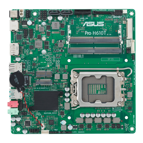 ASUS 1700 ASUS PRO H610T-CSM mITX