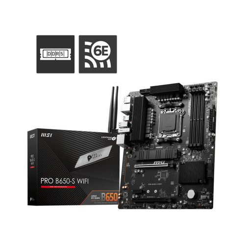 MSI Placa-mãe - MSI - PRO B650-S WIFI Emplacement AM5 ATX