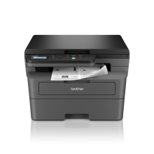Brother multifunctionele 3-in-1 monochrome laserprinter met dubbelzijdige afdruk, WiFi, ingebouwde toner voor 700 pagina's.