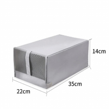 Home Shoe Storage Box Foldable Dustproof Fabric Shoes Finishing Box Stackable Closet Sneaker Shoes Organizer Bedroom Organizer