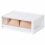 Combined Drawer Type Finishing Box Stackable with Transparency Cover Underwear Storage Box Wardrobe Dustproof Grid Storage Box 2
