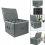Stemware Storage Container with Dividers Drinkware Storage Chest for 12Pcs 4