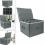 Stemware Storage Container with Dividers Drinkware Storage Chest for 12Pcs 5