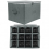 Stemware Storage Container with Dividers Drinkware Storage Chest for 12Pcs 3