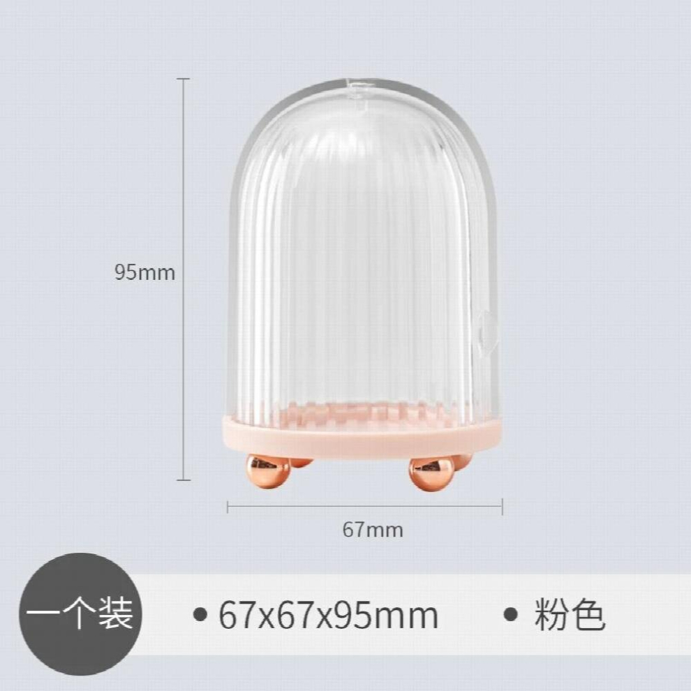 Pink Beauty Egg Rack Storage Box Portable Travel Breathable Puff Box Single Makeup Beauty Sponge Egg Tray