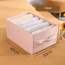 Foldable Jeans Sweater Storage Closet Organizer Clothes Boxes Student Dormitory Wardrobe T-shirt Pants Clothing Separation Box