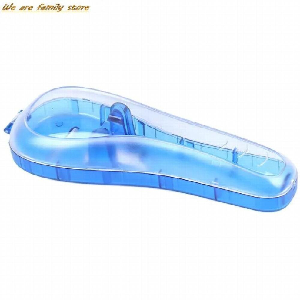 Multicoloured 1Pcs Portable Mens Razor Blades Holder Box Travel Shaver Holder Box Case Shaving Machine Bathroom Storage Box