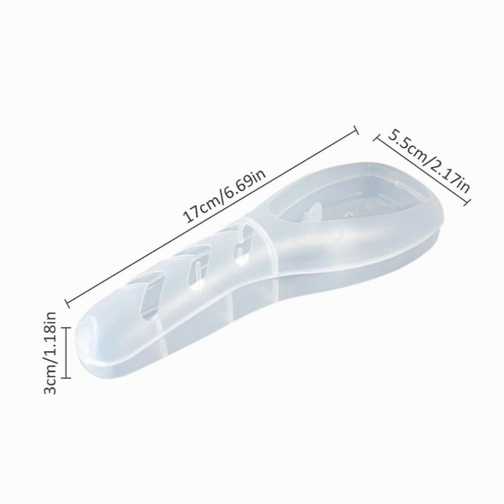 Multicoloured Plastic Razor Case Razor Blades Storage Box 1Pc Shaving Machine Holder Portable Travel Mens Shaver Box Storage Containers Tool