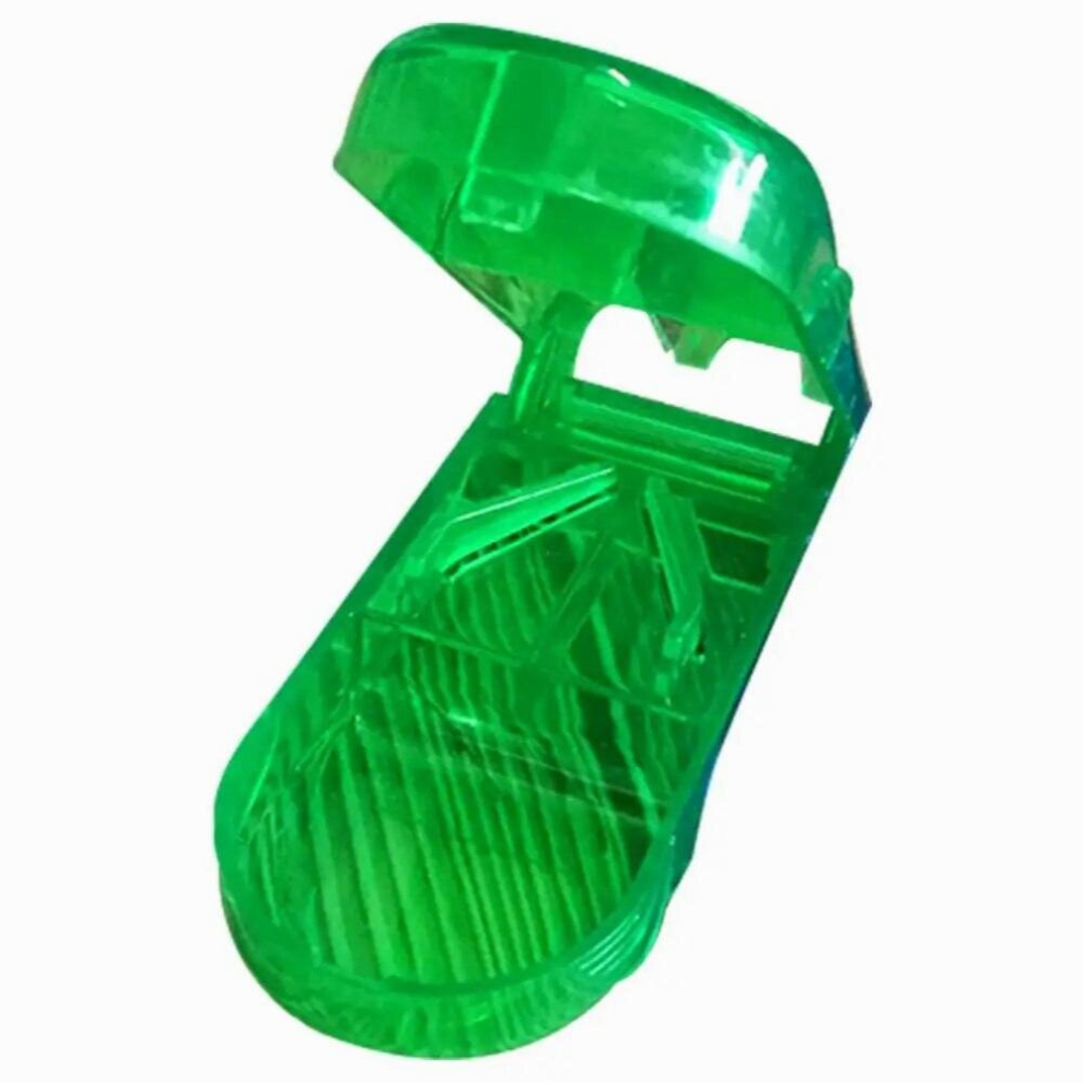 Green Pill Cutter Clear Pill Cutter And Splitter With Dispenser Transparent Medicine Dispenser For Cutting Small Or Large Pills In