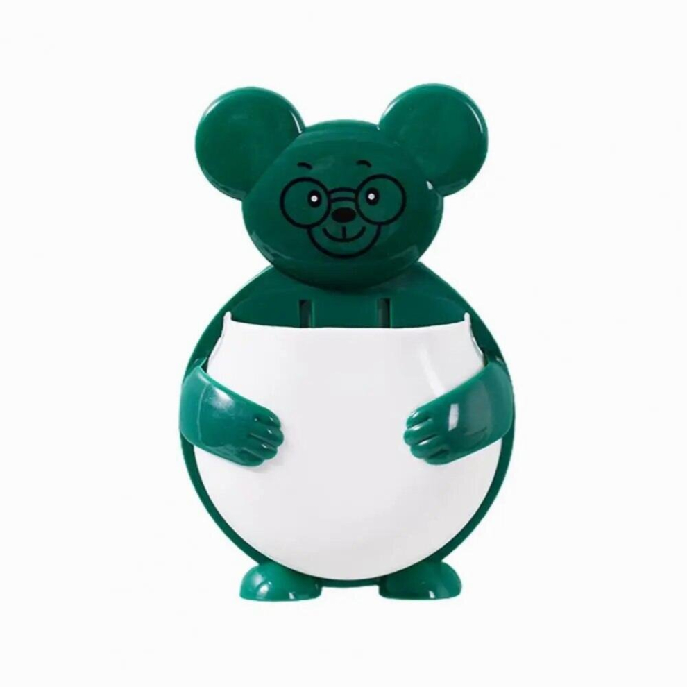 Storage Case Large Capacity Punch-free Bear Shape Wall Mounted Storage Shelf Household Supplies-image-OPC-PCS6G5H-NEW